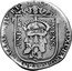Italy 1/2 Filippo Antonio Teodoro 1676 KM# 11 VNICA MENS CO MVSOCHI XI BARO RETENI IMPERIA XIV ET C coin reverse