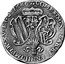 Italy 1/2 Filippo Antonio Gaetano 1686 KM# 26 COMES M XI BAR RETENNII IMPER XV ET C 1686 coin reverse
