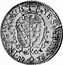 Italy 1/2 Giulio (Grosso, 7 Soldi) Francesco I Lorraine. Pisa 1738 KM# 45 IN TE DOMI NE SATRAVI 17 38 coin obverse