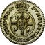 Italy 1/2 Reale Vittorio Amedeo III 1773 KM# 67 DVX SAB ET MONTISFER PRINC PED & coin reverse