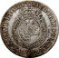 Italy 1/2 Scudo Carlo Emanuele III 1756 KM# 47 DVX SABAVD ET MONTISFER PRINC PEDEM & coin reverse