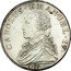 Italy 1/2 Scudo Carlo Emanuele IV 1799 KM# 97 CAROLUS EMANUEL IV 1798 coin obverse