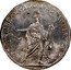 Italy 1/2 Scudo Piedmont Republic 1799 C# 2 LIBERTÀ VIRTU EGUAGLIANZA coin reverse