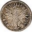 Italy 1/2 Tari (Mezzo Tari) Filippo V 1707 DD-S KM# 77 REX SICILIAE 1707 DD S coin reverse