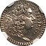 Italy 1/2 Tari (Mezzo Tari) Carlo III 1722 FN KM# 109 CAR III D G coin obverse