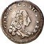 Italy 1/2 Tari (Mezzo Tari) Carlo 1735 KM# 143 CAR D G SIC REX coin obverse