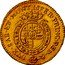 Italy 1/4 Doppia Vittorio Amedeo III 1773 KM# 75 DVX SAB ET MONTISFER PRINC PED & coin reverse