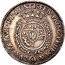 Italy 1/4 Scudo Carlo Emanuele III 1765 KM# 46 DVX SABAVD ET MONTISF PRINC PEDEM & coin reverse
