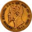 Italy 10 Lira Vittorio Emanuele II 1853 F//B (a) KM# 145.1 VICTORIVS EMMANVEL II D G REX SARD CYP ET HIER 1850 coin obverse