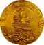 Italy 10 Scudo D'oro Carlo Emanuele I 1610 KM# 46 CAROLVS EM D G DVX SABAVDIĆ 1610 coin obverse