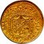 Italy 10 Scudo D'oro Carlo Emanuele II 1663 KM# 270.1 PRINCIP PEDE MON REX CYP coin reverse