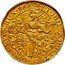 Italy 10 Zecchino Antonio Teodoro Trivulzio 1677 KM# 19 COMES MVSOCHI X BAR RET IMPE XIIII ET C coin reverse