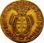 Italy 2 1/2 Doppiette (1/2 Carlino) Carlo Emanuele III. Sardinia 1770 KM# 62 DVX SAB ET MONTISFER PRINC PED & coin reverse