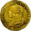 Italy 2 1/2 Doppiette (1/2 Carlino) Vittorio Amedeo III. Sardinia 1774 KM# 79 VIC AM D G REX SAR CYP ET IER 1773 coin obverse