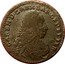 Italy 2.6 Soldo Carlo Emanuele III 1735 KM# 17 CAR EM D G REX SAR CYP ET IER coin obverse