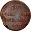 Italy 2 Baiocchi Fermo Coinage 1798 Fermo KM# 12 DVE BAIOCCHI FERMO 1798 coin reverse