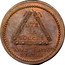 Italy 2 Baiocchi Eagle on Fasces 1798 TM KM# 5 DVE BA IOCCHI coin reverse