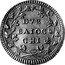 Italy 2 Baiocchi Fasces 1799 KM# 7.3 DVE BAIOC CHI coin reverse