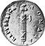 Italy 2 Baiocchi ND (1798) KM# 8.1 Roman Republic - Ascoli/ First Republic Standard Coinage ROMANA REPVBBLICA coin obverse