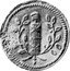 Italy 2 Baiocchi Fasces. Perugia ND (1799) VII; Perugia; 4 varieties exist KM# 17 coin obverse