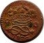 Italy 2 Denari Vittorio Amedeo II 1722 KM# 1 1722 coin reverse