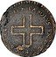 Italy 2 Denari Carlo Emanuele IV 1800 KM# 100 1800 coin reverse