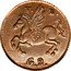 Italy 2 Grani Ferdinando III 1815 VB KM# 249 V B G 2 coin reverse
