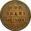 Italy 2 Grani Ferdinando II. Bourbon 1836 KM# 259 DUE GRANI SICILIANI 1836 coin reverse