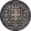 Italy 2 Lira Vittorio Emanuele II 1852 F//B (a) KM# 143.1 DVX SAB GENVAE ET MONTISF PRINCE PED & B L 2 coin reverse
