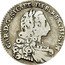 Italy 2 Tari Carlo 1735 FN KM# 146 CAR D G SIC ET HIB REX HIS IN coin obverse