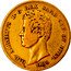 Italy 20 Lira Carlo Alberto 1835 F//P (b) KM# 131.2 CAR ALBERTUS D G REX SARD CYP ET HIER 1849 coin obverse