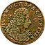 Italy 3 Cagliarese (6 Denari) Vittorio Amedeo III. Sardinia 1724 KM# 5 VIC AM D G R SAR CYP ET IER coin obverse