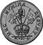 Italy 4 Scudo D'oro Vittorio Amedeo I 1633 KM# 141 NEC NVMINA DESVNT SCVDI 4 coin reverse
