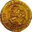 Italy 4 Scudo D'oro Carlo Emanuele II 1639 KM# 172.1 CHR. FRAN. CAR. EMAN. DVCES. SAB.1639 coin obverse