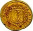 Italy 4 Scudo D'oro Carlo Emanuele II 1649 KM# 240 PRIN PEDEM REX CYPTRI EC. coin reverse