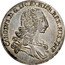 Italy 4 Tari Carlo 1735 FN KM# 148 CAROLVS D G SIC ET HIER REX HIS INF coin obverse