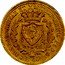 Italy 40 Lira Carlo Felice 1825 AL//P (b) KM# 120.2 DVX SAB GENVAE ET MONTISF PRINC PED &. L 40 coin reverse