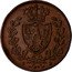 Italy 5 Centesimi Carlo Felice 1826 MV-P (b) KM# 127.2 M V P coin reverse