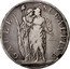 Italy 5 Francs Piedmont Republic 1802 L'AN 10 C# 4 GAULE SUBALPINE LAVY coin obverse