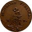 Italy 5 Grani Ferdinando III 1814 VB KM# 250 SECVRITAS PVBLICA V B G 5 coin reverse