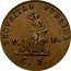 Italy 5 Grani Ferdinando III 1815 VB KM# 254 SECVRITAS PVBLICA V B G 5 coin reverse