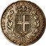Italy 5 Lira Carlo Alberto 1847 FERRARIS//P (a) KM# 130.1 DVX SAB GENVAE ET MONTISF PRINC PED & L 5 coin reverse