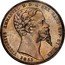 Italy 5 Lira Vittorio Emanuele II 1851 FERRARIS//B (a) KM# 144.1 VICTORIVS EMANVEL II D G RX SARD CYP ET HIER 1851 coin obverse