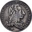 Italy 6 Tari Carlo 1735 FN KM# 150 CAROLVS DG SIG ET HIER REX HIS INT coin obverse