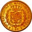 Italy 80 Lira Carlo Felice 1828 ALAVY//P (b) KM# 123.2 DVX SAB GENVAE ET MONTISF PRINC PED &. L 80 coin reverse