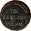 Italy Baiocco Fermo Coinage 1798 KM# 11 VN BAIOCCO FERMO coin reverse