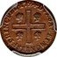 Italy Cagliarese Vittorio Amedeo II 1724 KM# 4 DUX SAB ET MONTISF PRINC PED 1724 coin reverse