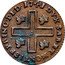 Italy Cagliarese Carlo Emanuele III 1741 KM# 14 DVX SAB ET MONTISF PRINC PED 1741 coin reverse