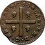 Italy Cagliarese Carlo Emanuele III 1764 KM# 54 CAR EM D G REX SAR 1766 coin obverse