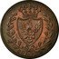 Italy Centesimo Carlo Felice 1826 P (a) KM# 125.1 coin reverse